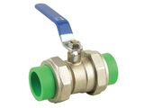 PPR Double Union Brass Ball Valve