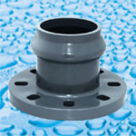 PVC Pressure Fittings With Rubber Ring Joint PN10 DIN Standard