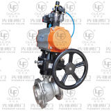 Pneumatic Tank Bottom Ball Valve with Inclined Stem (PXGQ641F)