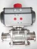 Flange/Thread/Welded/Clamped Ball Valve with Pneumatic