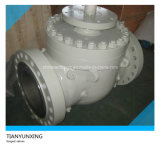 Manual Operation Casting Carbon Steel Flange Top Entry Ball Valve