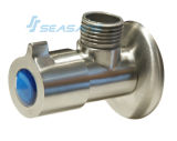 Plumbing Solid Stainless Steel Bule Color Cold Water Angle Valve