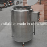 Stainless Steel Vertical Single Layer Storage Tank with Movable Wheel