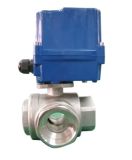 3-Way 40mm Small/Compact Motorized Electrically Actuated Valve for Grey Water System (CTF-010)