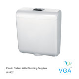 Plastic Cistern Toilet Flush System Fill Valve Inside Wj507