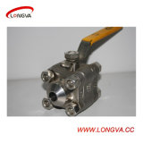 China Manufacture Sanitary Stainless Steel Three Piece Welding Ball Valve