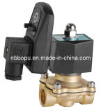 Brass 120V Water Solenoid Valve with Timer