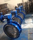 ANSI/ASTM Wcb Flanged Butterfly Valve with Gear Operated D343h-150lb
