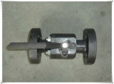 2PC Floating Forged Steel Flange Ball Valve