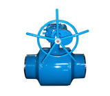 Worm Gear Fully Welded Trunion Ball Valve