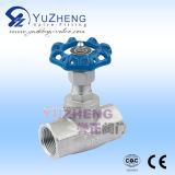 Ss304 Stainless Steel Globe Valve by Manual Operating