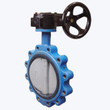 Worm Gear Butterfly Valve with Pin