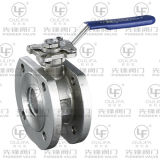 Wafer Thin Ball Valve with ISO-Direct Mounting Pad (PSQ72F)