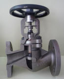 DIN Standards Bellows Seal Globe Valve with CE