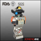 Stainless Steel Pneumatic Butterfly Valve with Limit Switch (JN-BV1012)