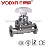 Clamped Diaphragm Valves (ISO9001: 2008, CE, TUV Certified)