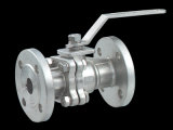 Two Peice Flanged Ball Valve