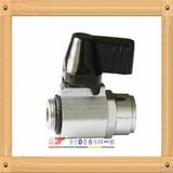 Brass Mini Ball Valve with Aluminium Handle