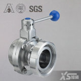 Stainless Steel Sanitary Union Type Butterfly Valve
