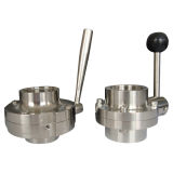 Stainless Steel Sanitary Butterfly Valve with