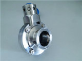 Food Grade Stainless Steel Quick Install Butterfly Valve
