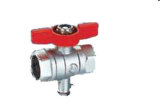 Brass Ball Valve with Chrome Plated