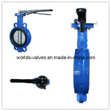 EPDM Seated Handle Pn16 Wafer Butterfly Valve (D7A1X-10/16)