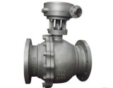 Wcb Worm Gear Floating Flanged Ball Valve