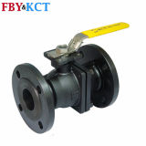 Flanged End Wcb Material ANSI Manual Operated Ss Ball Valve