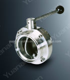 Stainless Steel SMS Butterfly Valve