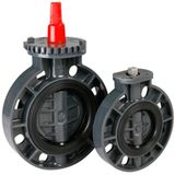 Plastic Sea Water Butterfly Valve