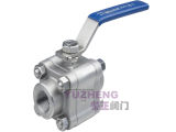 Stainless Steel High Pressure Forged 3PC Ball Valve