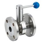 Stainless Steel Flange Butterfly Valve with Handle