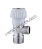 Brass Reduced Angle Valve with Plastic Handle