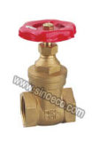 Brass Equal Female Thread Gate Valve with Cast Iron Handle
