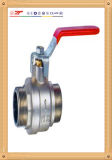 Nickel Plated Mm Brass Ball Valve with Iron Handle
