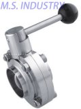 Food Grade Sanitary Stainless Steel Butterfly Valve (MSV8110)