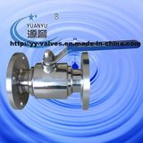 Stainless Steel Sanitary Flanged Ball Valve