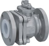 CF8 Ball Valve with PFA Lined Wrench Operator