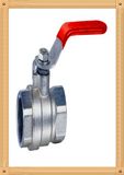 2 Way Mini Brass Ball Valve Nickel Plated