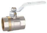 Ball Valve with White Steel Handle (VG-A16202)