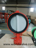 Wafer Type Butterfly Valve Without Pin