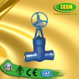Pressure Sealing Cast Steel Gate Valve with Gear Operation