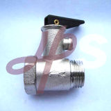 1/2'' Brass Safety Valves, Surface Plated Nickel