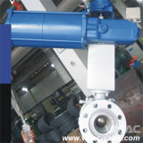 Pneumatic Operated Full Bore RF Flanged Top Entry Ball Valve