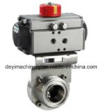 Stainless Steel Sanitary Aluminum Actuator Butterfly Valve (DY-V022)