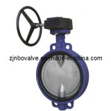 SGS Manual Operation Ductile Iron Flange Butterfly Valve (D41X)