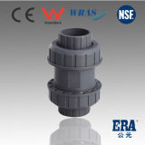 PVC True Union Ball Check Valve for Water Supply with Good Quality