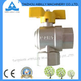 Brass Angle Ball Valve for Gas (YD-1088)