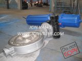 Wafer Type Pneumatic Butterfly Valve with Triple Offset Design (D673H)